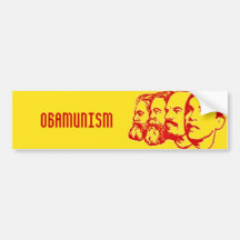 OBAMUNISM bumper sticker