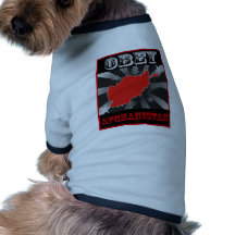 Obey Afghanistan Pet Clothes