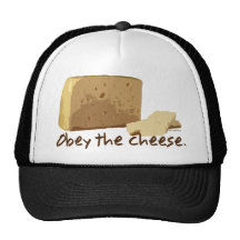 Obey the Cheese Mesh Hats
