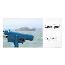 Observation Viewer Alcatraz Customized Photo Card