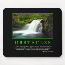 Obstacles Mousepad