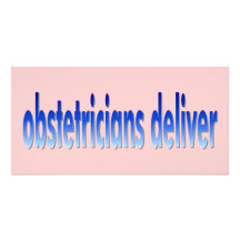 Obstetricians Deliver Pun Photo Cards