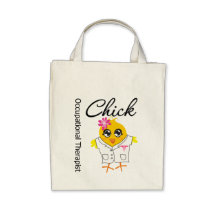 Occupational Therapist Chick Canvas Bag