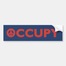 Occupy BUmper Sticker