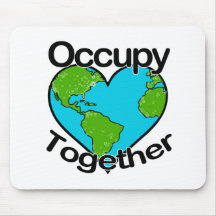 Occupy Together Mouse Pads