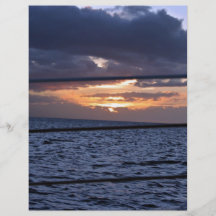 Ocean at Sunset Custom Flyer