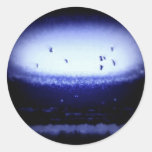 Ocean Autocollant Rond