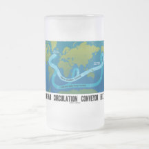 Ocean Circulation Conveyor Belt (World Map) Mug