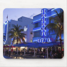 Ocean Drive, South Beach, Miami Beach, 2 Mouse Pads