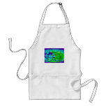 Ocean Fearing Cat Poster --Whimisical Aprons