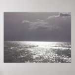 Ocean in the Caribbean Poster