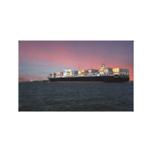 Ocean Liner Stretched Canvas Prints