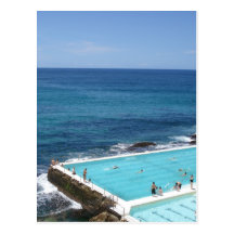 Ocean Pool Postcard