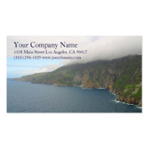Ocean Sea Waves Rocky Coast Shore Shoreline Cliffs Business Cards