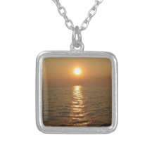 Ocean Sunset Custom Necklace