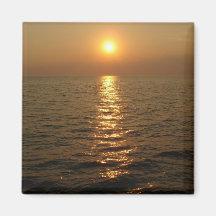 Ocean Sunset Magnets