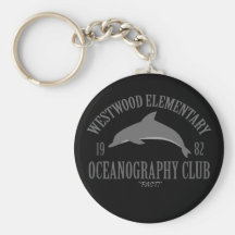 Oceanography Club Keychain