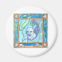 Oceans Forest Fridge Magnet