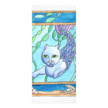 Oceans Forest Rack Card Template