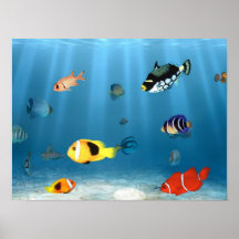 Oceans Of Fish Posters