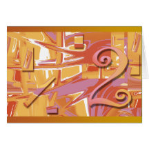 Ochre Two Card