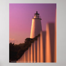 Ocracoke Lighthouse - Ocracoke Island Posters