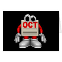 Oct Greeting Cards
