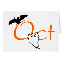 Oct (Halloween) Card