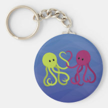 Octo Love Keychains