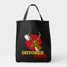 October Fest, Big mug hanger Canvas Bags
