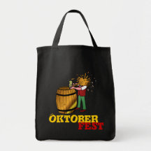 October Fest, the Beermaker at work Canvas Bag