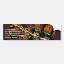 October Moon Bumper Sticker