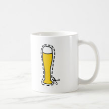 octoberfest cutout wheat beer bavaria coffee mugs