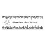 Octogram Introduction Skinny Business Card