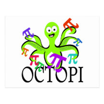 Octopi Postcard
