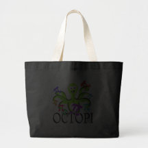 octopi tote bag