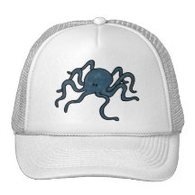 Octopus Blue Hats