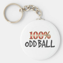 Odd Ball 100 Percent Keychains