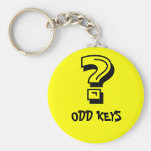 ?, ODD KEYS KEY CHAINS