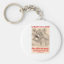 Odds are good in Alaska Key Chain