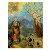 Odilon Redon - Le Bouddha Postcard