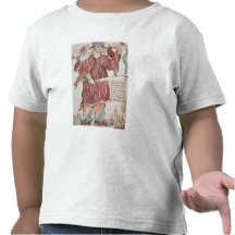 Odin, with his two crows, Hugin  and Munin Tees