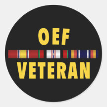 OEF Vet Sticker