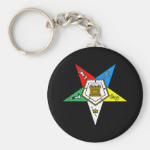 OES Order of the Eastern Star Key Chain