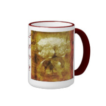 Of Roses and Lace - Love - Mug by Lois Bryan
