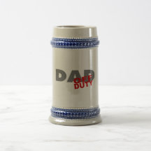 Off Duty Dad (Red) Mugs