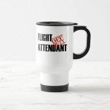 Off Duty Flight Attendant Mugs