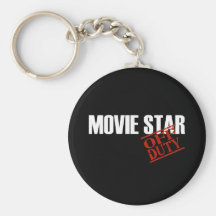 OFF DUTY MOVIE STAR DARK KEYCHAINS