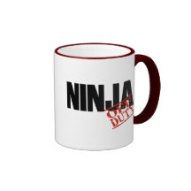 Off Duty Ninja Mugs