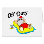 Off Duty Santa Cards